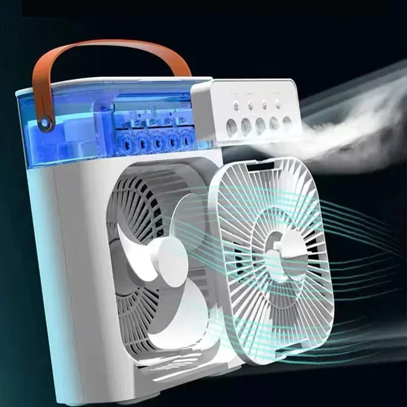 Mini Ventilador e Umidificador