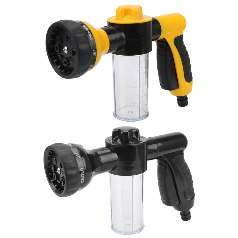 pistola de água portátil alta pressão com lança espuma para limpeza
