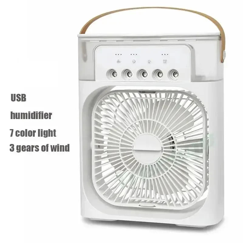 Mini Ventilador e Umidificador