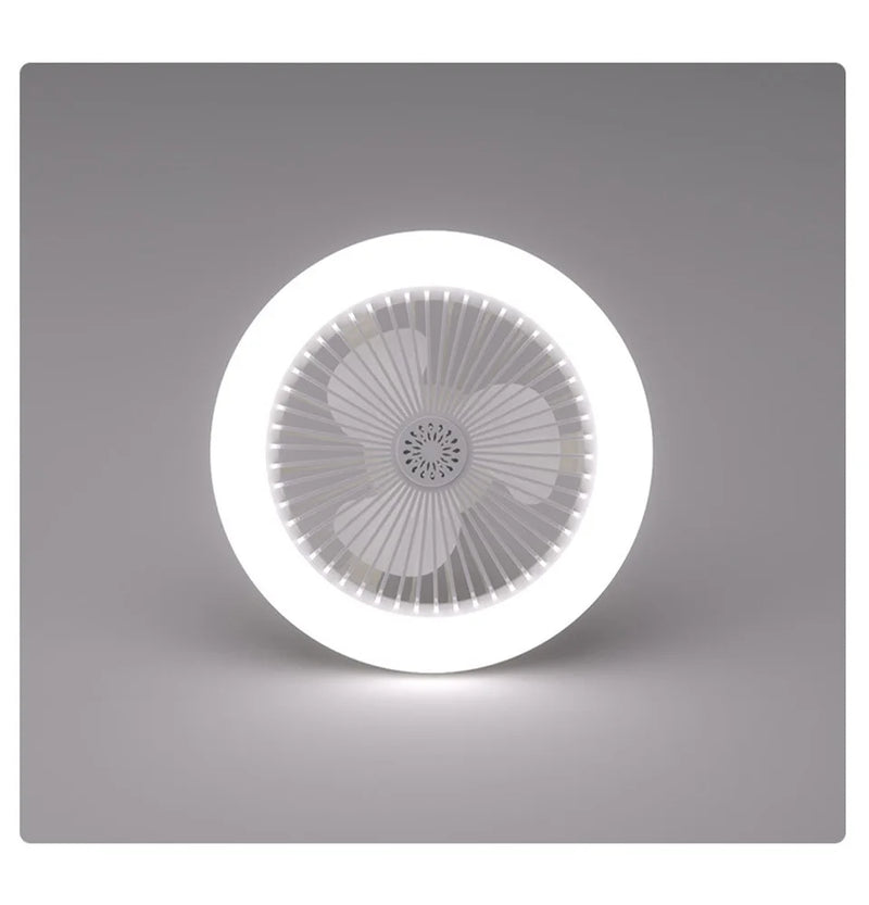 Luminária LED com Ventilador